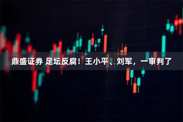 鼎盛证券 足坛反腐！王小平、刘军，一审判了