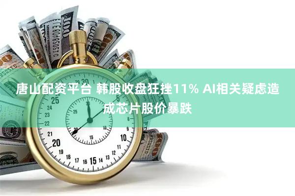 唐山配资平台 韩股收盘狂挫11% AI相关疑虑造成芯片股价暴跌